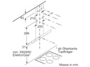 Bosch Wandhaube DWB96BC50 3 × Stufen