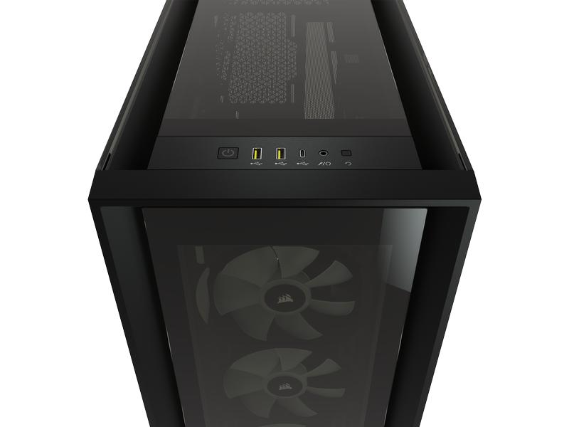 Corsair PC-Gehäuse Midi Tower 5000X RGB TG Schwarz