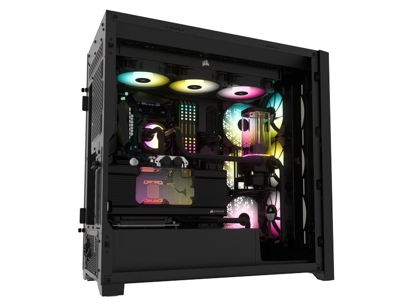 Corsair PC-Gehäuse Midi Tower 5000X RGB TG Schwarz