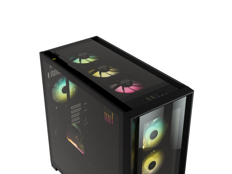 Corsair PC-Gehäuse Midi Tower 5000X RGB TG Schwarz