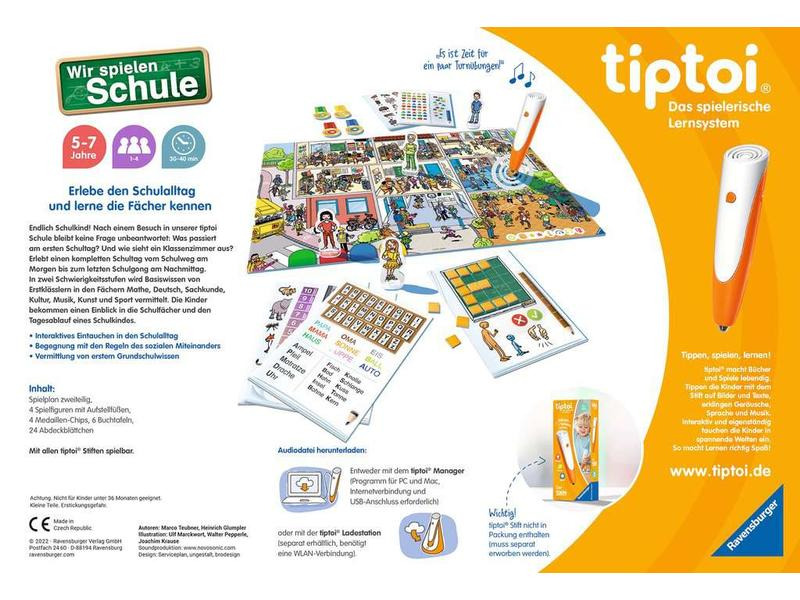 tiptoi Spiel Wir spielen Schule