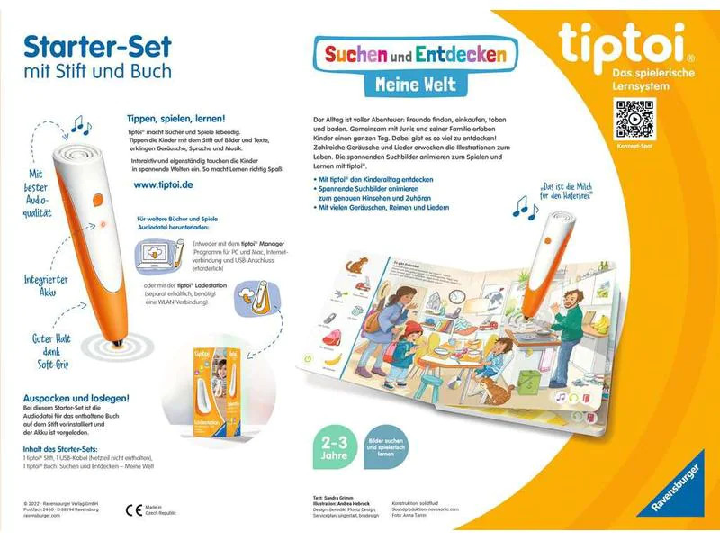 tiptoi Starter-Set Stift und Bilderbuch Meine Welt
