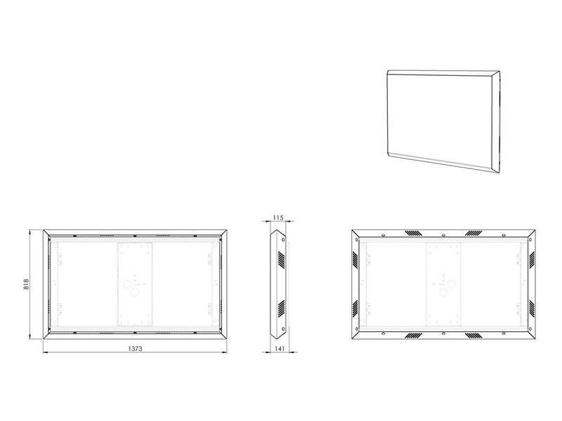 Vogel's Wandhalterung POA 9602 Outdoor-Rahmen