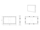 Vogel's Wandhalterung POA 9602 Outdoor-Rahmen