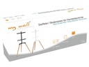 CE My Wall HT21, Design TV-Ständer Beige; Weiss