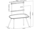 CE Standfuss My Wall HT25 Braun/Grau/Schwarz