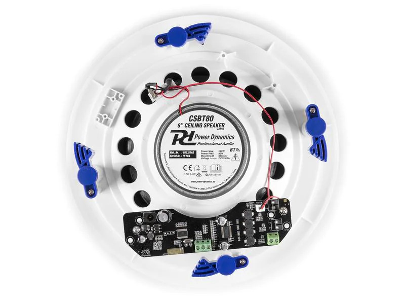 Power Dynamics Deckenlautsprecher CSBT80 mit Bluetooth