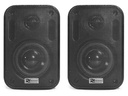 Power Dynamics Installationslautsprecher BGO30 Set Schwarz