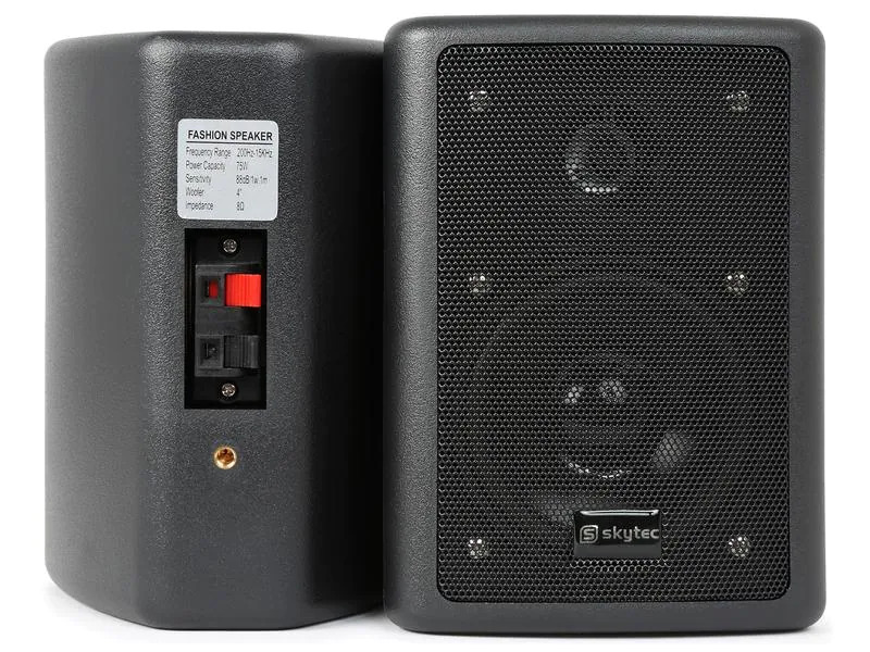 Skytec Installationslautsprecher ODS40B Set Schwarz