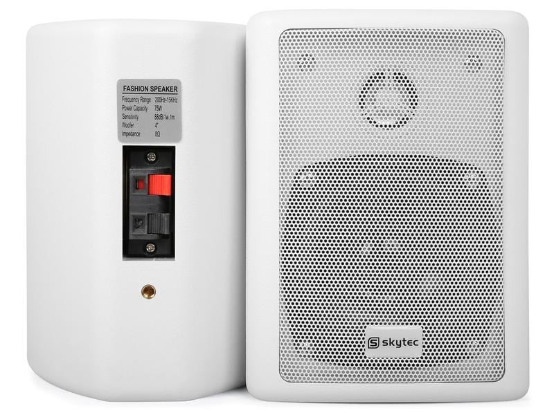 Skytec Installationslautsprecher ODS40W Set Weiss