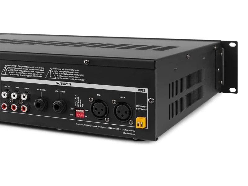 Power Dynamics Verstärker Pro PRM360 4-Zonen Mischer