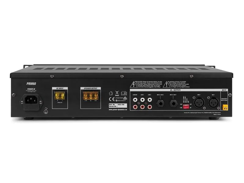 Power Dynamics Verstärker Pro PRM60