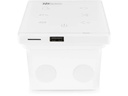 Power Dynamics Verstärker Pro Powerline A50W 2x 20W, Weiss