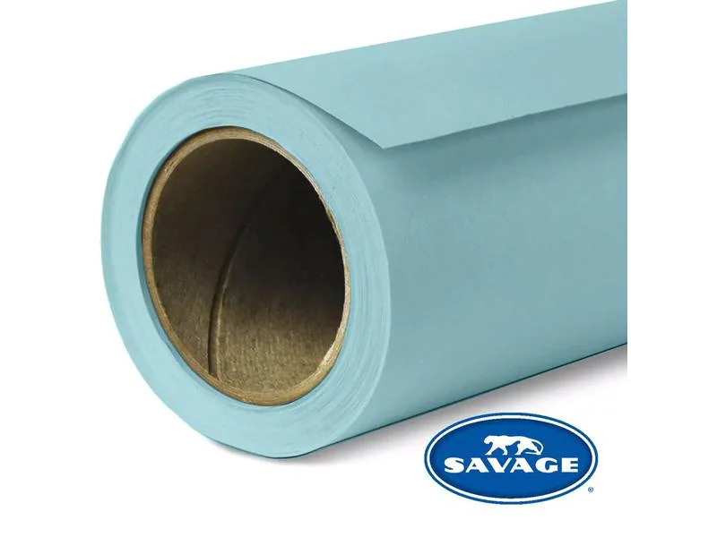 Savage Hintergrund Papier 2.72 x 11m Sky Blue