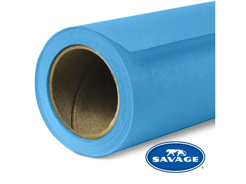 Savage Hintergrund Papier 2.72 x 11m Türkis