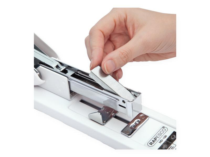Rapesco Heftgerät Eco HD 100 Blatt, Weiss