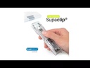 Rapesco Papierklemme Supaclip 25 Stück und Spender