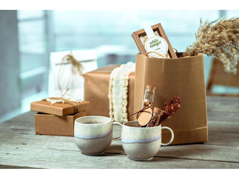 Villeroy &amp; Boch Kaffeetasse Perlemor Sand 290 ml, 6 Stück, Beige