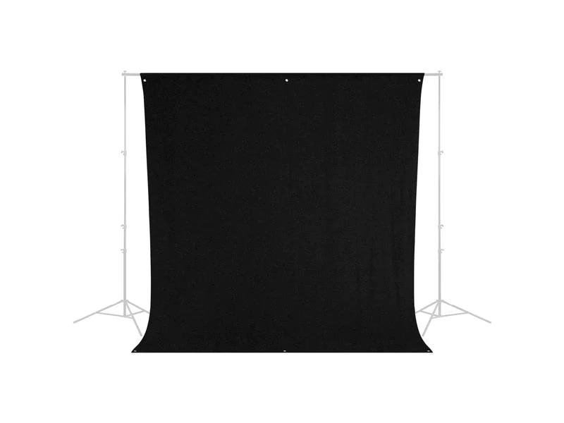 Westcott Hintergrund 2.7 x 3 m Schwarz