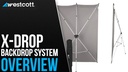 Westcott Hintergrund X-Drop faltenresistent 1.5 x 2 Meter