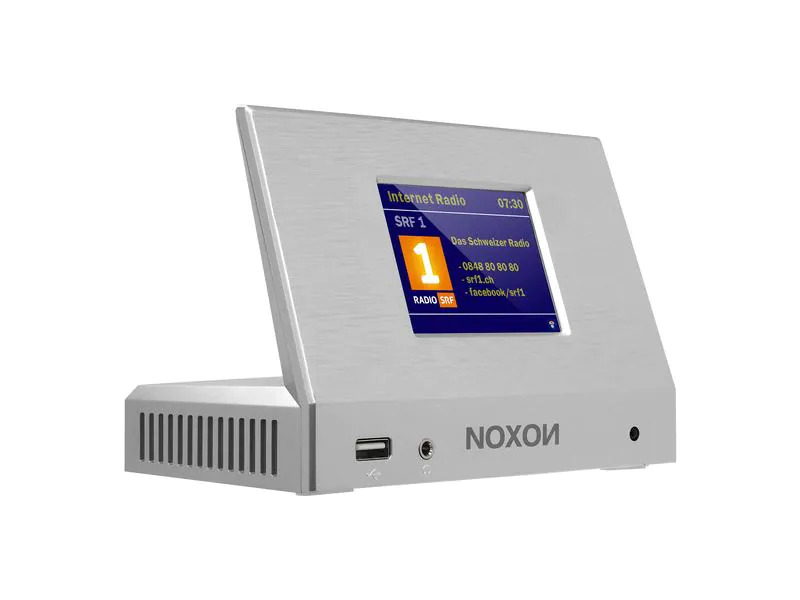 Noxon Radio-Tuner A120+ Silber