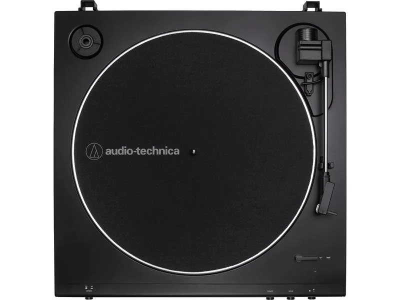 Audio-Technica Plattenspieler AT-LP60XUSB Grau/Schwarz