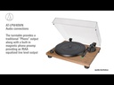Audio-Technica Plattenspieler AT-LPW40WN Hellbraun