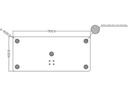 Multibrackets Standfuss 2425 Schwarz