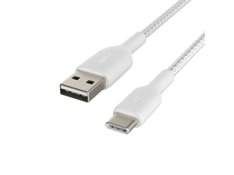 Belkin USB-Ladekabel Braided Boost Charge USB-A - USB-C 0.15 m