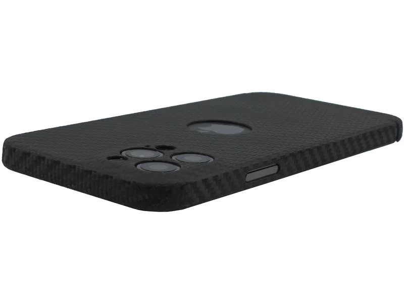 Nevox Back Cover Carbon Series Logo iPhone 14 Pro Max Schwarz