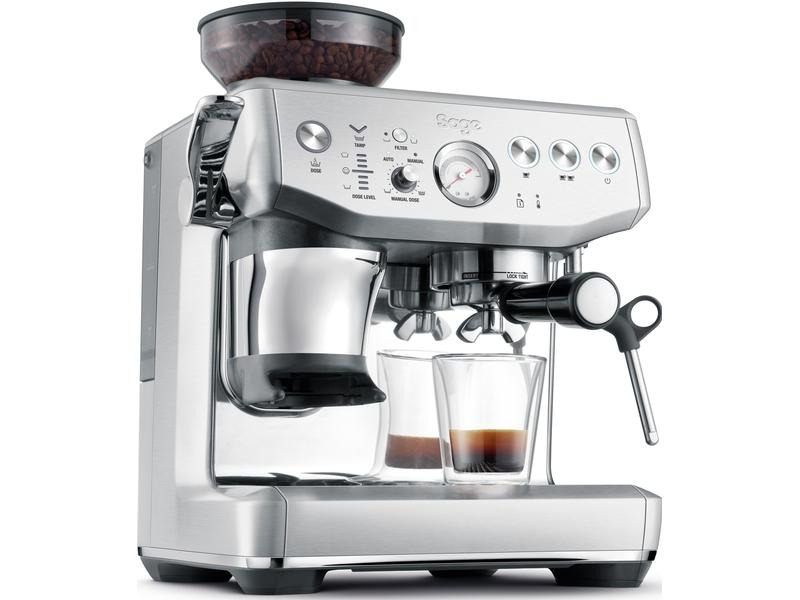 Sage Siebträgermaschine Barista Express Impress Edelstahl