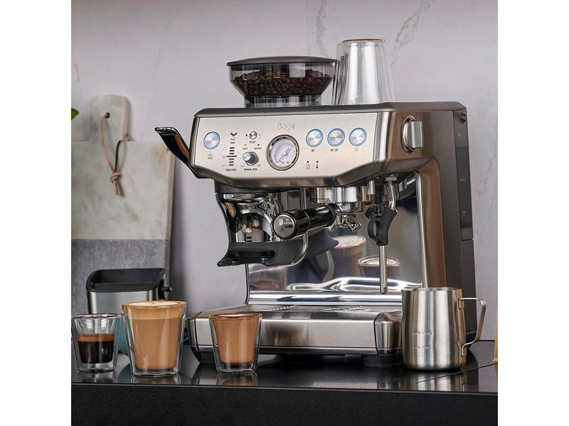 Sage Siebträgermaschine Barista Express Impress Edelstahl