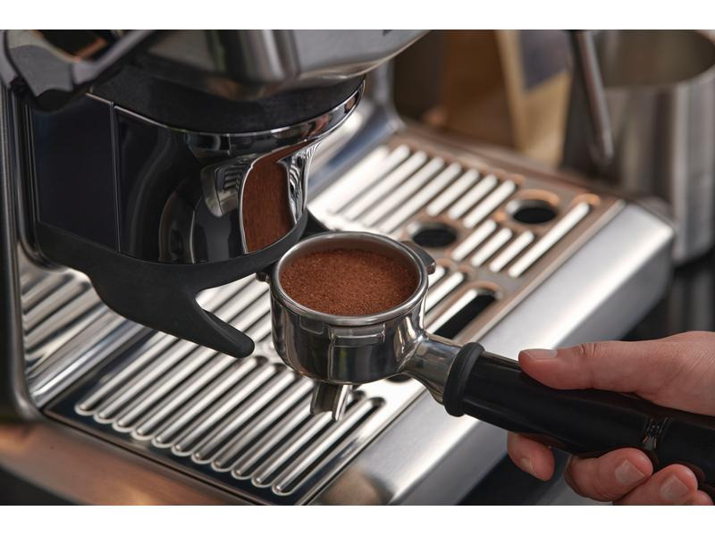 Sage Siebträgermaschine Barista Express Impress Edelstahl