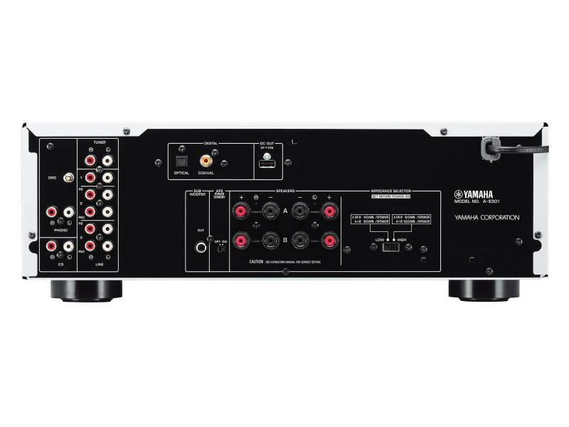 Yamaha Stereo-Verstärker A-S301 Schwarz