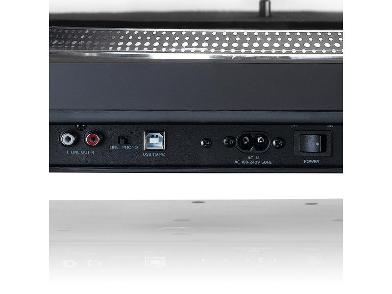 Lenco Plattenspieler L-3809 Schwarz