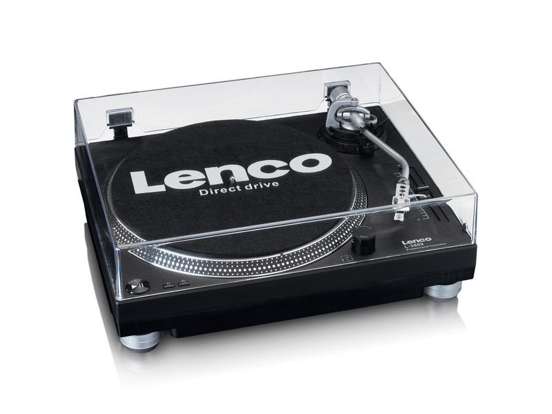 Lenco Plattenspieler L-3809 Schwarz