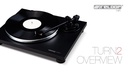 Reloop Plattenspieler HiFi Turn2 Rot