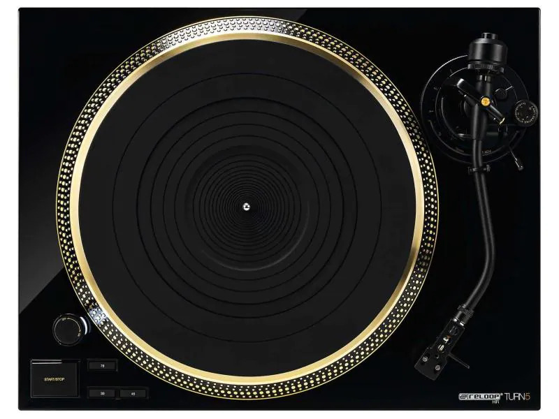 Reloop Plattenspieler HiFi Turn5 Schwarz