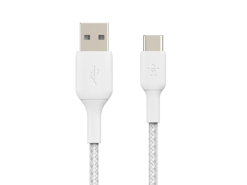 Belkin USB-Ladekabel Braided Boost Charge USB-A - USB-C 0.15 m