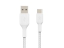 Belkin USB-Ladekabel Braided Boost Charge USB-A - USB-C 0.15 m
