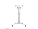 Neomounts by NewStar TV-Trolley FL50S-825WH1 Weiss
