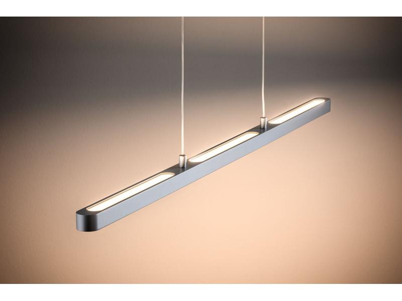 Paulmann LED Pendelleuchte URail Lento Zigbee, 42W, 2700-6500K, Chrom