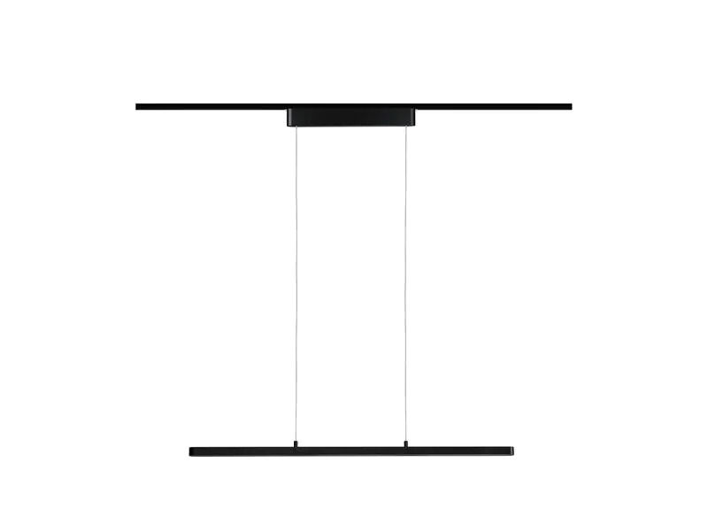 Paulmann LED Pendelleuchte URail Lento Zigbee, 42W,2700-6500K,Schwarz
