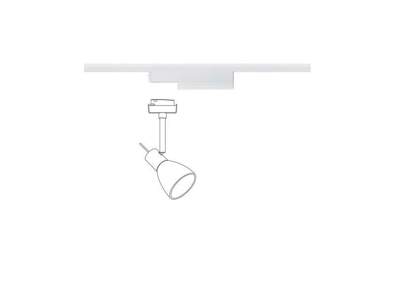 Paulmann URail Spotadapter, Ein/Aus/Dimmen, Weiss, ZigBee