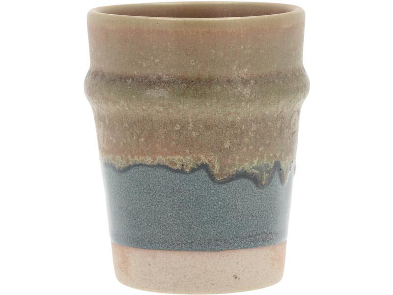 Villa Collection Kaffeebecher Evig 350 ml, 6 Stück, Blau/Braun