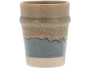Villa Collection Kaffeebecher Evig 350 ml, 6 Stück, Blau/Braun