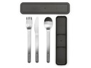 Brabantia Besteck-Set to go Make &amp; Take 3-teilig, Silber