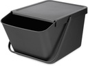 Brabantia Recyclingbehälter Sort &amp; Go 20 l, Grau