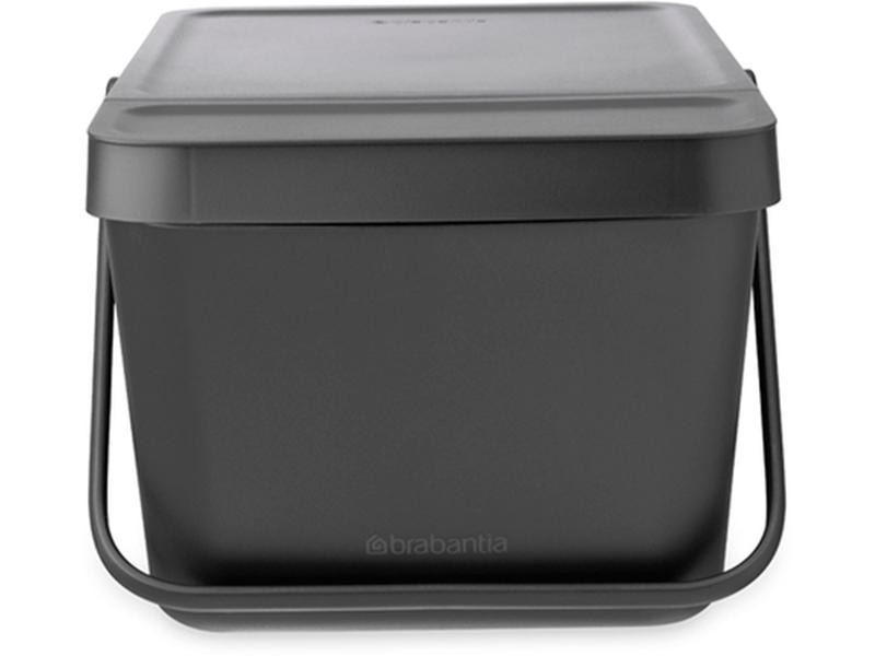 Brabantia Recyclingbehälter Sort &amp; Go 20 l, Grau