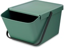 Brabantia Recyclingbehälter Sort &amp; Go 20 l, Grün